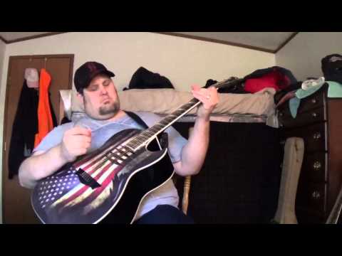 Обзор электроакустической гитары Dean Mako Dave Mustaine A/E USA Flag