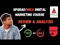 UpGrad Digital Marketing Course Review & Fees Discount