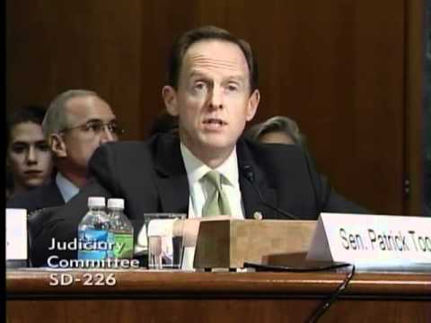 Sen. Toomey introduces Pennsylvania judicial nominees At confirmation hearing