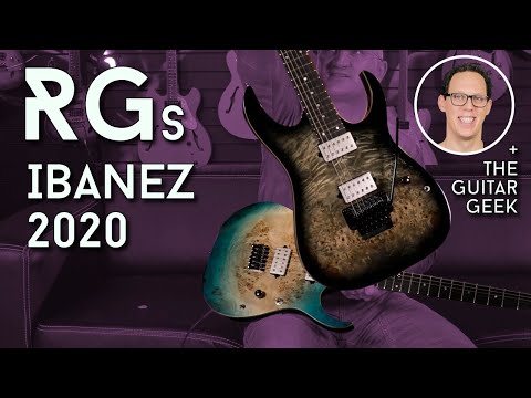 The best new pointy Guitars! Ibanez 2020 RG models