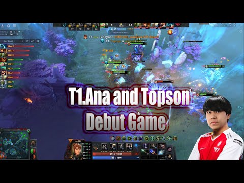 T1.Ana and Topson debut game - T1 vs Execration  (T1.Ana Perspective) - T11 SEA Qualifier