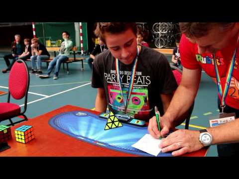 Dutch Nationals 2016 Rubik's Cube competition