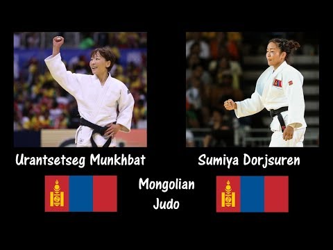 Urantsetseg Munkhbat and Sumiya Dorjsuren highlight: Mongolian Judo