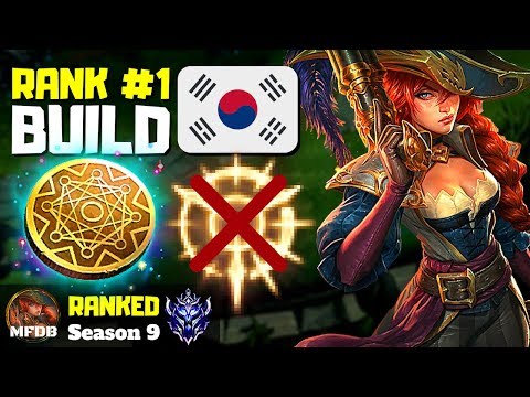 This Miss Fortune Build DESTROYS Korean Solo Q - League of Legends (Season 9)