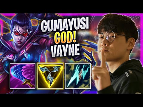 GUMAYUSI IS A GOD WITH VAYNE! - T1 Gumayusi Plays Vayne ADC vs Kai'sa! | Season 2023