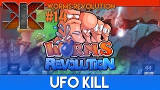 #14| WORMS REVOLUTION | UFO KILL