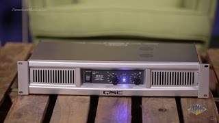 Video thumbnail for QSC GX3 425 Watt Two Channel Stereo Power Amplifier - QSC GX3 by American Musical Supply