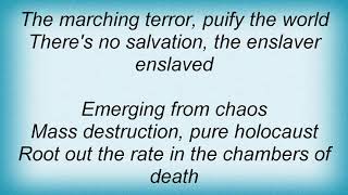 Sinister - Embodiment Of Chaos Lyrics