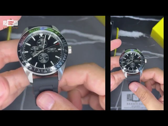 ساعة إنفيكتا أفياتور كوارتز رجالية - 38402