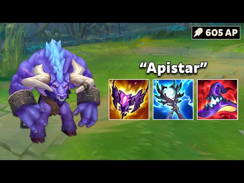 I Accidently Played Full AP Alistar Mid...