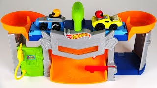 Hot Wheels Race & Go Playset Race Your Cars & be the Champion, Hot Wheels Toys Toddler Playset