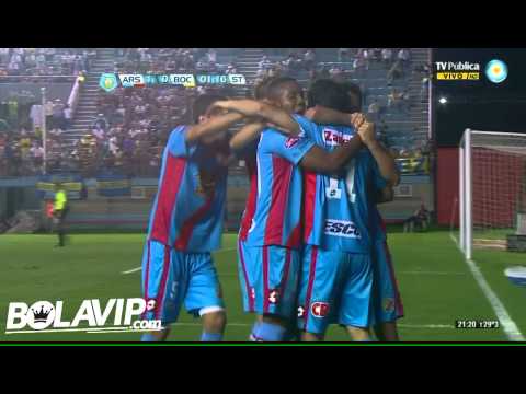 Gol de Emilio Zelaya - Arsenal vs Boca - Torneo Inicial