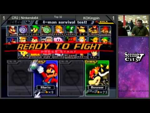 Scenic City V: Melee Singles - Ninkendo64(Mario) VS KOKingpin(Mario/Bowser/Pichu)