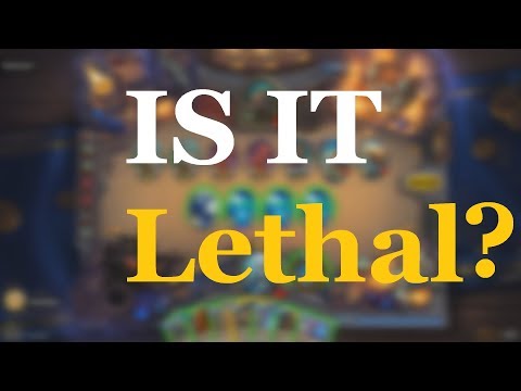 Is there lethal? Hearthstone Dungeon run Lethal puzzle!