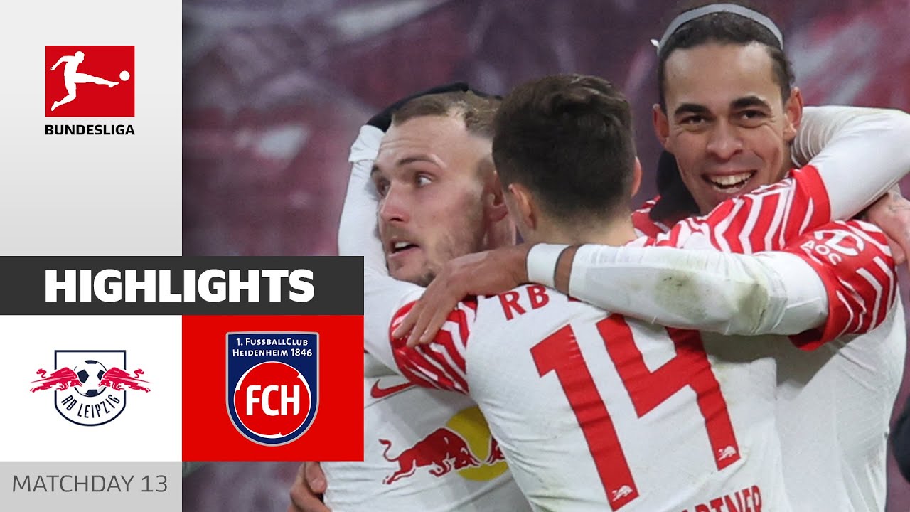 RB Leipzig vs Heidenheim highlights