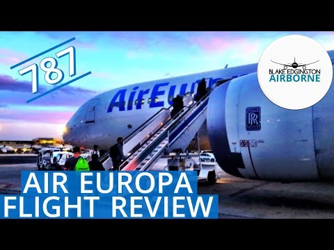 AIR EUROPA - Spain's 787 Dreamliner experience