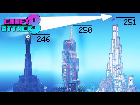 Ich habe den höchsten Turm in Craft Attack 8 🔨 Minecraft Craft Attack 8 mit Croco #49