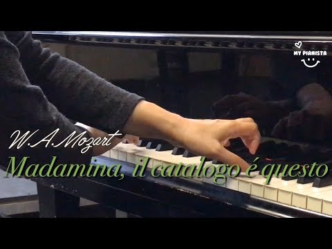 Madamina, il catalogo é questo, Leporello,Don Giovanni, Piano accompaniment, Opera karaoke
