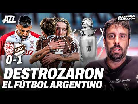 AZZARO REACCIÓN - PLATENSE JUSTO CAMPEÓN. LE GANÓ 1-0 A HURACÁN LA FINAL DEL CAMPEONATO