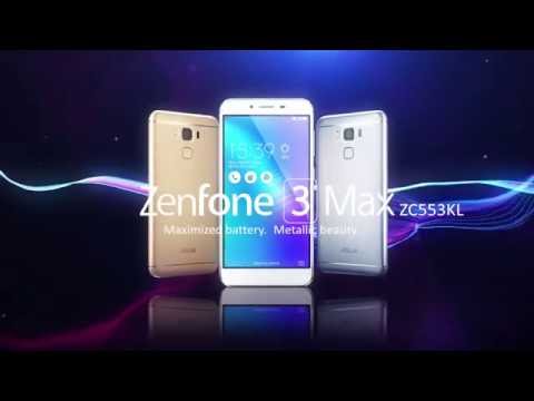 Maximized battery. Metallic beauty - ZenFone 3 Max 5.5” (ZC553KL) | ASUS