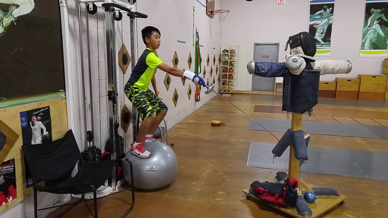 TFC balance training for fencing