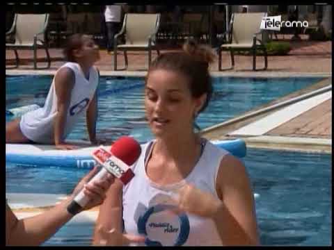 Paddle yoga una nueva opción para ejercitarse