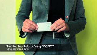 Taschenleuchtlupe easyPOCKET von Eschenbach Optik
