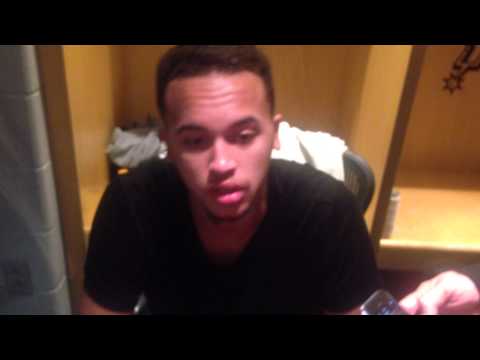 Spoke Kyle Anderson aka Slow Mo about his first NBA start.