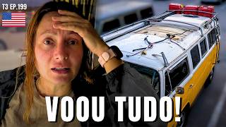 A TEMPESTADE DESTRUIU PARTE DA NOSSA KOMBI | T3 EP. 199