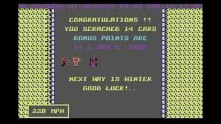 C64 Gamevideo 28 - Burnin Rubber