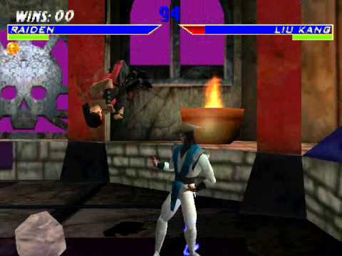 Mortal Kombat Raiden y su Fatality de parrillada humana