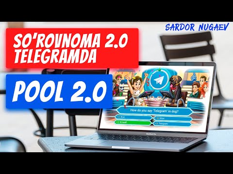 TELEGRAMDA SO'ROVNOMA YARATISH 2.0 / TELEGRAM POOLS 2.0