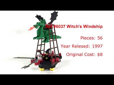 Retro Review: Set #6037 Witch's Windship