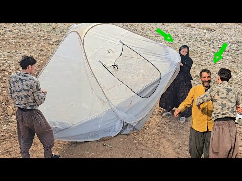 Milad and Zahra's grueling nomadic life