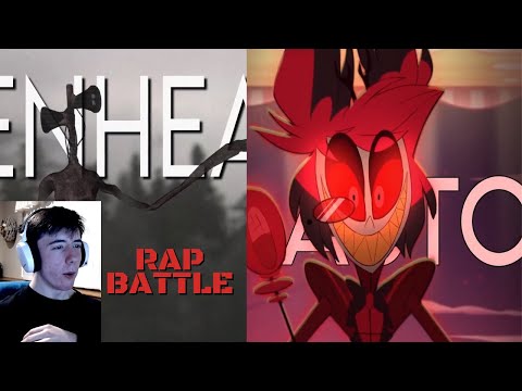 Alastor vs Siren Head - Rap Battle - REACTION