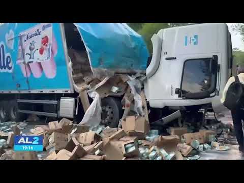 Empresário morre em acidente entre carro em caminhão em Branquinha - 25/02/2026