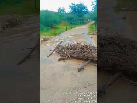 Rio Farinha em Areia de Baraunas - PB