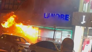 Alum Rock Take Away Bursts Into Flames | Birmingham