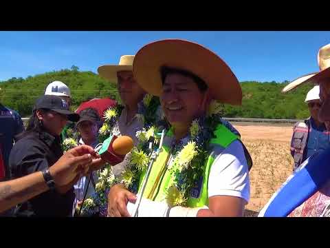 Recepción de la carretera MUYUPAMPA - IPATI