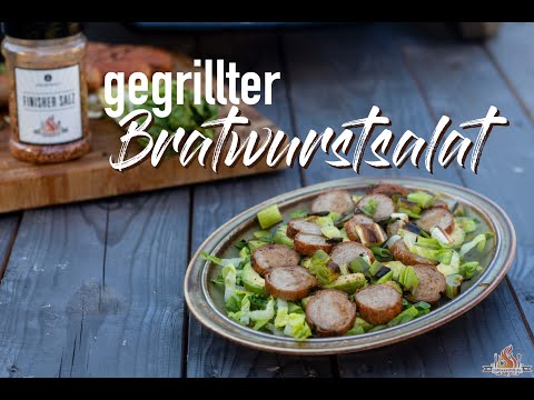 Bratwurst Salat | 🥗 Ein Salat mit Bratwurst 🥬