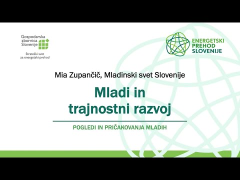 Mladi in trajnostni razvoj