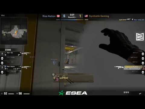 4sh0t 1vs5 clutch ACE vs Rise Nation