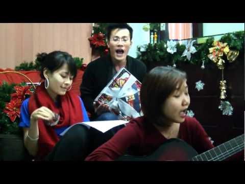 All i want for Christmas is you (with my rock fam) .flv