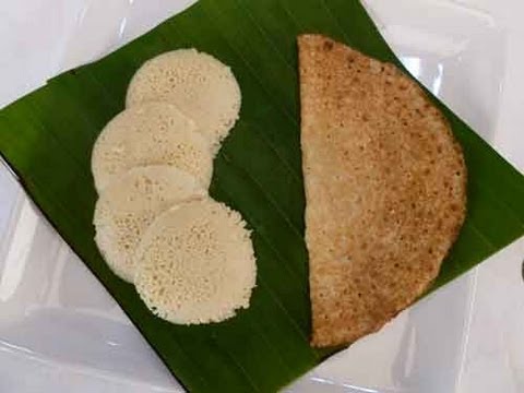 小米伊德利和豆沙的食譜 | 秀出我的咖喱食譜 (Millet Idli and Dosa Recipe | Show Me The Curry)