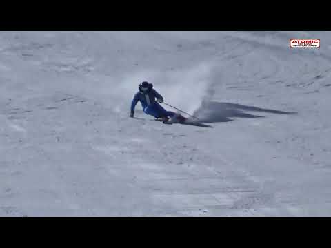 The joy of skiing with Nicolo Colombi #weareskiing @atomic #redster