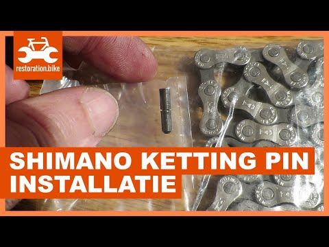 Shimano ketting pin installeren in 2 eenvoudige stappen