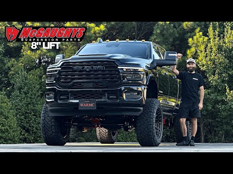 BIG & BEAUTIFUL: 2025 Ram 2500 Limited | 8" McGaughys Lift Kit, 22" Vossen Wheels, 38" Nitto Tires