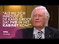 Hans Wiegel geeft Thierry Baudet gratis advies: 'Beetje matigen om in het kabinet te komen'
