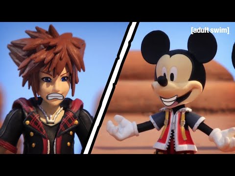 A Kingdom Hearts Key Party | Robot Chicken | adult swim