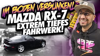 JP Performance - Im Boden versunken! | Mazda RX-7 Gewindefahrwerk